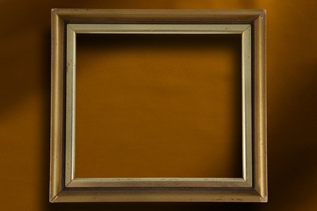 Empty photo frame, Close-upの写真素材