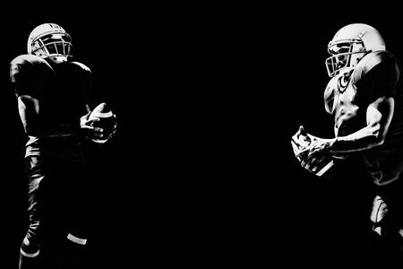 Composite image of american football playerの写真素材