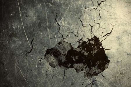Abstract illustration of grunge scratch effect texture against grey background. background with...