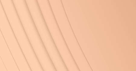 Image of multiple orange curved lines pulsating in hypnotic motion in seamless loop in the background. Colour and movement concept digitally generated image.の写真素材