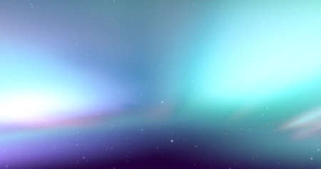 Image of moving northern lights over black background. abstract screen background concept digitally generated image.の写真素材