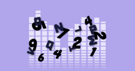 Image of financial data processing. global business, finances, digital interface and connections concept digitally generated image.の写真素材