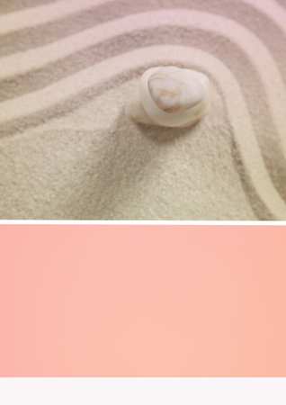 Digital generated image of waves textured effect on pink. backgrounds with abstract texture and design conceptの写真素材