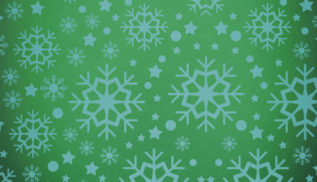 Snowflake pattern with copy space