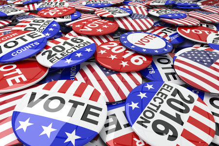 Badge vote 2016 for election
