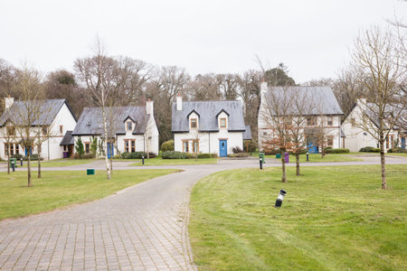 Image of a neighborhoudの写真素材