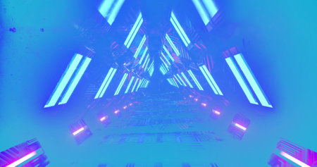 Image of light spots and data processing over digital globe. Global data processing digital interface and architecture concept digitally generated image.の写真素材