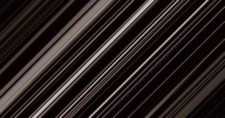 Image of diagonal stripes moving on seamless loop. Colour, shape, movement and repetition concept digitally generated image.の写真素材