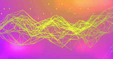 Image of data processing over people icons. Global business and digital interface concept digitally generated image.の写真素材