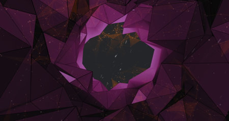 Composition of pisces star sign over galaxy on night sky. horoscope and zodiac sign concept digitally generated image.の写真素材