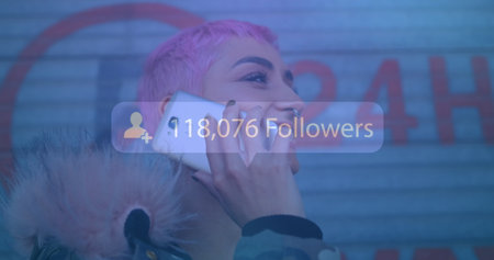 Image of thank you text over smiling biracial sportsman. Global covid pandemic concept digitally generated image.の写真素材