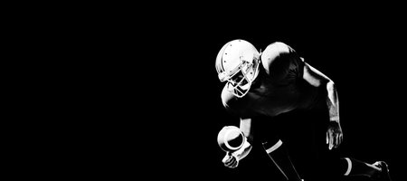 American Football Playerの写真素材