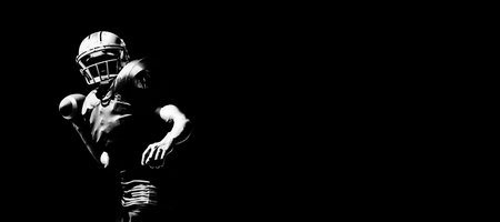 American Football Playerの写真素材