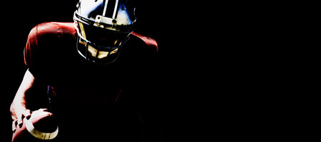 American Football Playerの写真素材