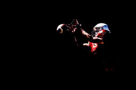 American Football Playerの写真素材