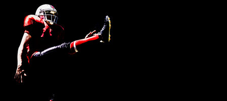 American Football Playerの写真素材