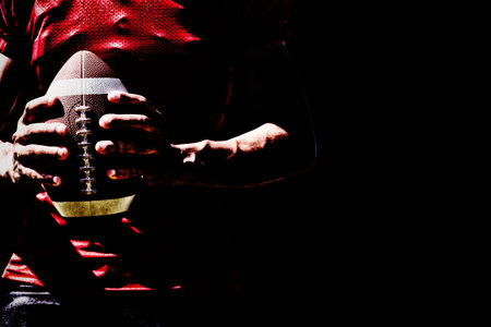 American Football Playerの写真素材