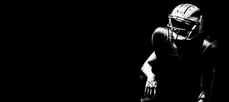 American Football Playerの写真素材