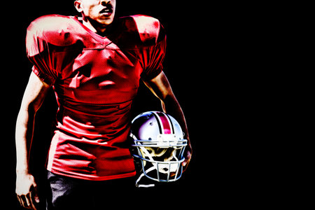 American Football Playerの写真素材