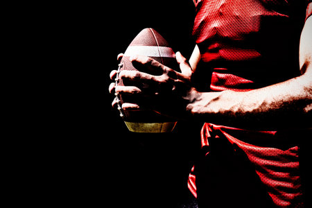American Football Playerの写真素材