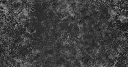 Image of flickering distressed pattern moving in seamless loop over black and grey background. Vintage colour and movement concept digitally generated image.の写真素材