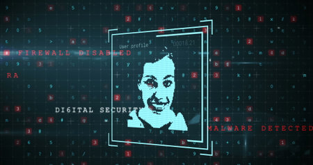 Image of human body model and santa in sleigh with reindeer human view of play and christmas tree. Global finance and business technology concept.の写真素材