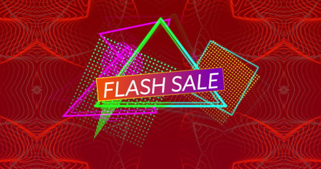 Digital image of cyber monday sale text banner against abstract shapes on blue background. image game interface and technology concept.の写真素材