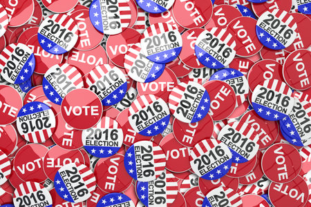 Badge vote 2016 for election