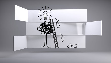 Idea tree on abstract backgroundの写真素材