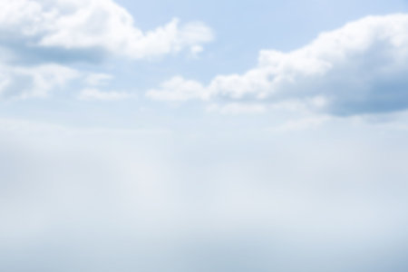 Tranquil view of clouds against sky during sunny day