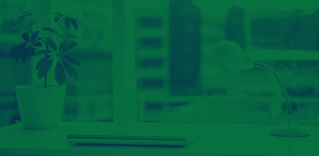 Close-up of modern officeの写真素材