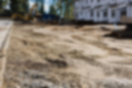 Construction site backgroundの写真素材