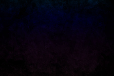 Dark textured gradient is shifting from deep blue to black in flat design with brushstroke texture....