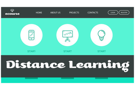 Distance learning interface