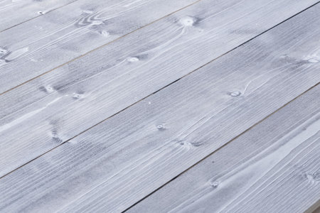 Digitally generated Bleached wooden planks background