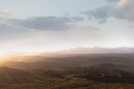 View of mountains and sky