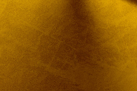 Textured golden-brown surface is being shown in flat design, with fibrous patterns, mottled shading. Organic, rustic, artisan, natural, pattern, craftsmanship, surfaceの写真素材