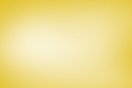 Radial gradient flat design showing smooth pale yellow center blending into rich golden edges....