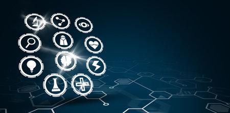 Various medical icons setの写真素材