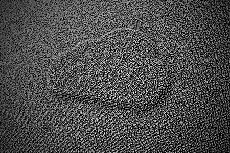 Digital image of cloud on abstract backgroundの写真素材