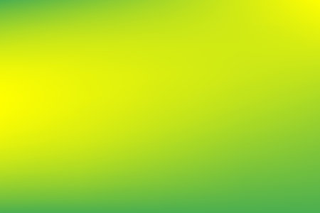Full frame shot of isolated green and yellow background, copy space. Advertisement, blank, studio shot, illustration and abstract concept.の写真素材