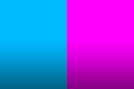 Flat design is showing vertical gradient panels fading from cyan to teal and magenta to purple. Abstract, colorful, modern, sleek, digital, vibrant, minimalistの写真素材