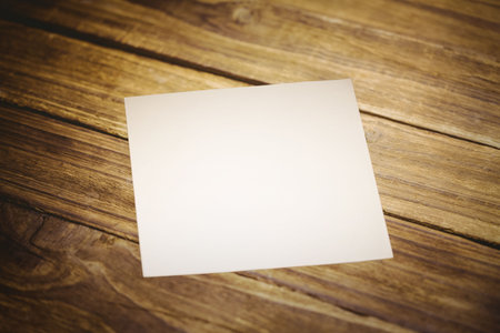 Christmas baubles on tableの写真素材