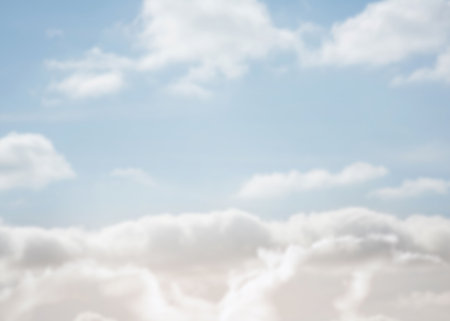 White clouds against sky during sunny day