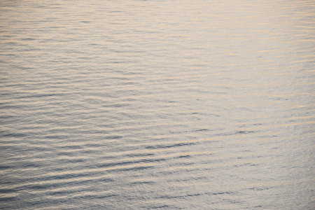 Full frame shot of rippled water in seaの写真素材