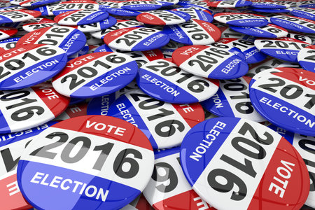 Badge vote 2016 for election