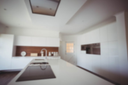 Interior of modern kitchen at homeの写真素材