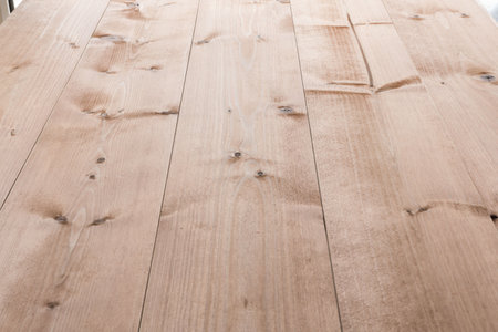 Digitally generated Bleached wooden planks backgroundの写真素材