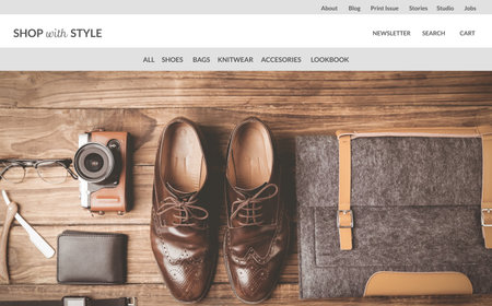 vintage camera, shoes and bagの写真素材