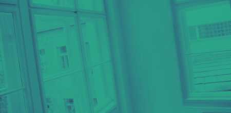 Close-up of modern officeの写真素材